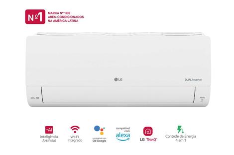 Ar Condicionado Split 9000 Btu Frio Dual Compact - Inverter - LG - 220v - S3-q09aaqak