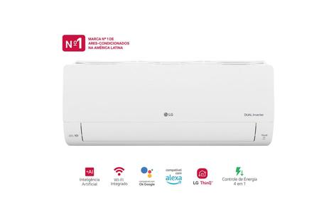Ar Condicionado Split 24000 Btu Frio Dual Ai Voice - Inverter - LG - 220v - S3-q24k233c