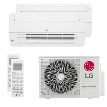 Ar Condicionado Multisplit Bi 21000 Btu(9000+12000) Quente/frio - Inverter - LG - 220v - Amnw18gttc0 / Z2uw18gfb1