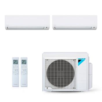 Ar Condicionado Multisplit Bi 18000 Btu(2x9000) Quente/frio - Inverter - Daikin - 220v - Ctxs09pmvm / 2mxs18pmvm