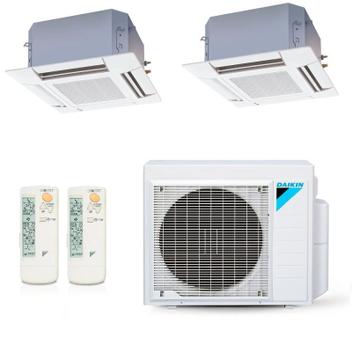 Ar Condicionado Multisplit Bi 24000 Btu(2x12000) Quente/frio - Inverter - Daikin - 220v - Ffq35kvl / 3mxs24pmvm