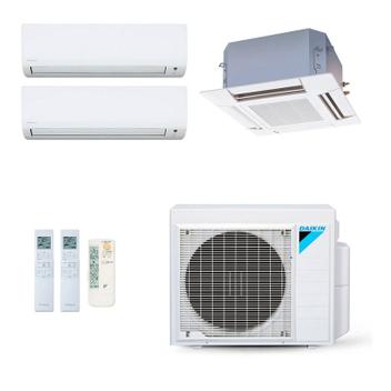 Ar Condicionado Multisplit Tri 30000 Btu(2x9000+12000) Quente/frio - Inverter - Daikin - 220v - Ffq35kvl Ctxs09pmvm / 3mxs24pmvm