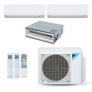 Ar Condicionado Multisplit Tri 38000 Btu(2x9000+20000) Quente/frio - Inverter - Daikin - 220v - Ctxs09pmvm Cdxs60kvm / 3mxs24pmvm