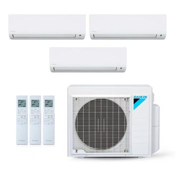Ar Condicionado Multisplit Tri 27000 Btu(3x9000) Quente/frio - Inverter - Daikin - 220v - Ctxs09pmvm / 3mxs24pmvm