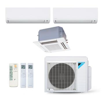 Ar Condicionado Multisplit Tri 41000 Btu(9000+12000+20000) Quente/frio - Inverter - Daikin - 220v - Ffq60kvl Ctxs12pmvm Ctxs09pmvm / 4mxs2