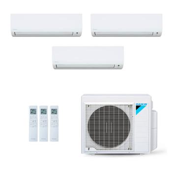 Ar Condicionado Multisplit Tri 45000 Btu(2x18000+9000) Quente/frio - Inverter - Daikin - 220v - Ctxs09pmvm Ctxs18pmvm7 / 4mxs28pmvm