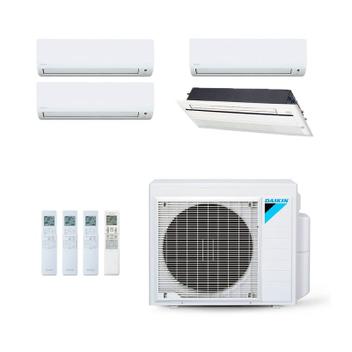 Ar Condicionado Multisplit Quad 45000 Btu(3x9000+18000) Quente/frio - Inverter - Daikin - 220v - Ccxs18pvm Ctxs09pmvm / 4mxs28pmvm