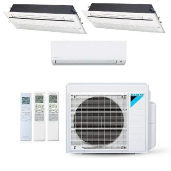 Ar Condicionado Multisplit Tri 48000 Btu(2x18000+12000) Quente/frio - Inverter - Daikin - 220v - Ctxs12pmvm7 Ccxs18pvm / 4mxs28pmvm