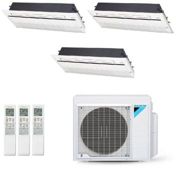 Ar Condicionado Multisplit Quad 42000 Btu(2x12000+18000) Quente/frio - Inverter - Daikin - 220v - Ccxs12pvm Ccxs18pvm / 4mxs28pmvm