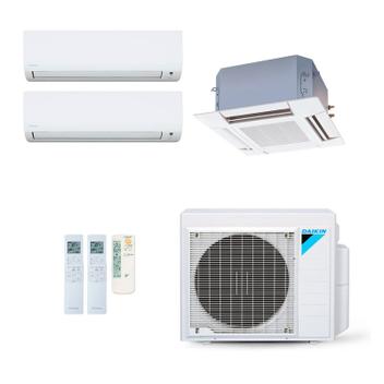 Ar Condicionado Multisplit Tri 47000 Btu(9000+18000+24000) Quente/frio - Inverter - Daikin - 220v - Ffq60kvl Ctxs18pmvm7 Ctxs09pmvm / 4mx