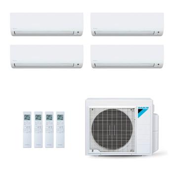 Ar Condicionado Multisplit Quad 51000 Btu(2x12000+9000+18000) Quente/frio - Inverter - Daikin - 220v - Ctxs18pmvm7 Ctxs12pmvm Ctxs09pmvm / 4m