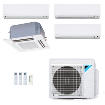 Ar Condicionado Multisplit Quad 47000 Btu(3x9000+20000) Quente/frio - Inverter - Daikin - 220v - Ffq60kvl Ctxs09pmvm / 4mxs34pmvm