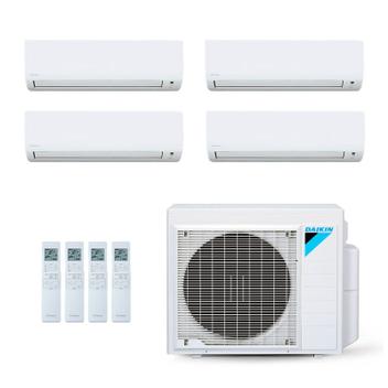 Ar Condicionado Multisplit Quad 51000 Btu(3x9000+24000) Quente/frio - Inverter - Daikin - 220v - Ctxs09pmvm Ctxs24pmvm / 4mxs34pmvm