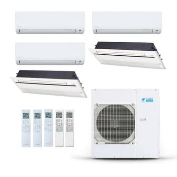 Ar Condicionado Multisplit Penta 53000 Btu(3x9000+2x12000 Quente/frio - Inverter - Daikin - 220v - Ccxs12pvm Ctxs09pmvm / 5mxs38pmvm