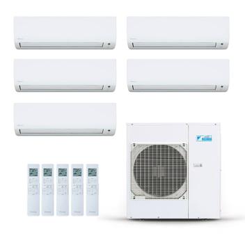 Ar Condicionado Multisplit Penta 51000 Btu(3x9000+2x12000) Quente/frio - Inverter - Daikin - 220v - Ctxs09pmvm Ctxs12pmvm5 / 5mxs38pmvm