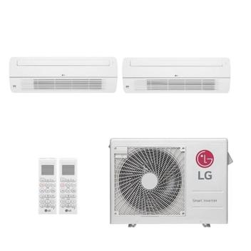 Ar Condicionado Multisplit Bi 27000 Btu(9000+18000) Quente/frio - Inverter - LG - 220v - Amnw18gttc0 Amnw09gtuc0 / Z3uw21gfb1