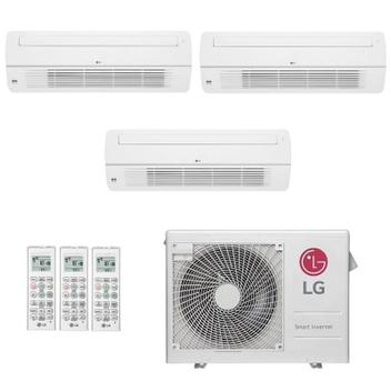 Ar Condicionado Multisplit Tri 27000 Btu(3x9000) Quente/frio - Inverter - LG - 220v - Amnw09gtuc0 / Z3uw21gfb1