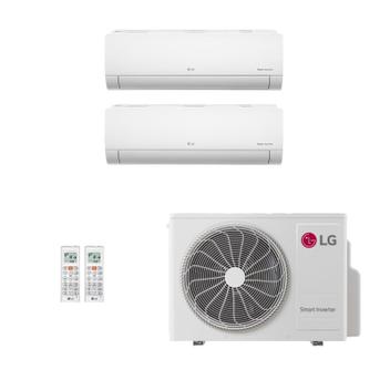 Ar Condicionado Multisplit Bi 24000 Btu(2x12000) Frio - Inverter - LG - 220v - Amnw12gsja1 / Z3uq24gfb1