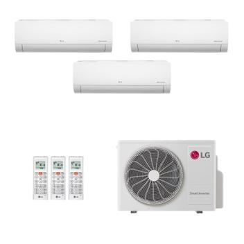 Ar Condicionado Multisplit Tri 27000 Btu(3x9000) Frio - Inverter - LG - 220v - Amnw09gsaa1 / Z3uq24gfb1