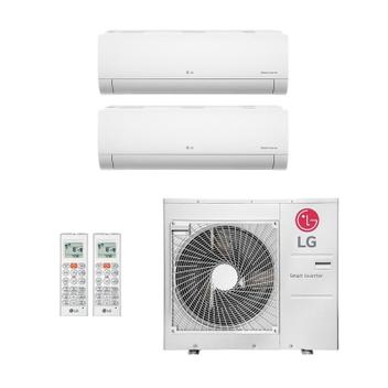 Ar Condicionado Multisplit Bi 33000 Btu(9000+24000) Quente/frio - Inverter - LG - 220v - Amnw09gsaa1 Amnw24gska1 / Z4uw30gfb1