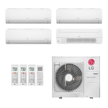 Ar Condicionado Multisplit Quad 39000 Btu(3x9000+12000) Quente/frio - Inverter - LG - 220v - Amnw12gtuc0 Amnw09gsaa1 / Z4uw30gfb1