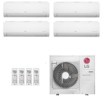 Ar Condicionado Multisplit Quad 48000 Btu(4x12000) Quente/frio - Inverter - LG - 220v - Amnw12gsja1 / Z4uw30gfb1