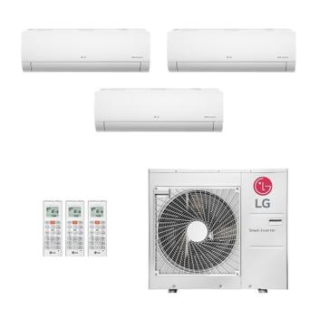 Ar Condicionado Multisplit Tri 39000 Btu(9000+12000+18000) Quente/frio - Inverter - LG - 220v - Amnw09gsaa1 Amnw12gsja1 Amnw18gska1 / A5