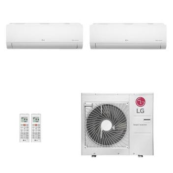 Ar Condicionado Multisplit Bi 36000 Btu(2x18000) Quente/frio - Inverter - LG - 220v - Amnw18gska1 / Z5uw36gfb1