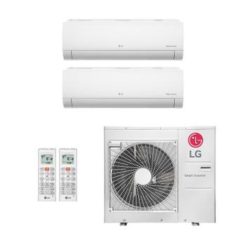 Ar Condicionado Multisplit Bi 48000 Btu(2x24000) Quente/frio - Inverter - LG - 220v - Amnw24gska1 / Z5uw36gfb1