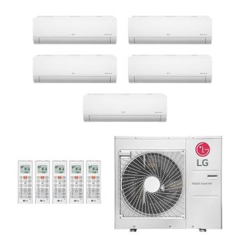 Ar Condicionado Multisplit Penta 48000 Btu(4x9000+12000) Quente/frio - Inverter - LG - 220v - Amnw12gsja1 Amnw09gsaa1 / Z5uw36gfb1