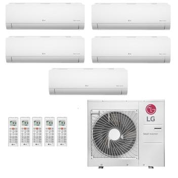 Ar Condicionado Multisplit Penta 45000 Btu(5x9000) Quente/frio - Inverter - LG - 220v - Amnw09gsaa1 / Z5uw36gfb1