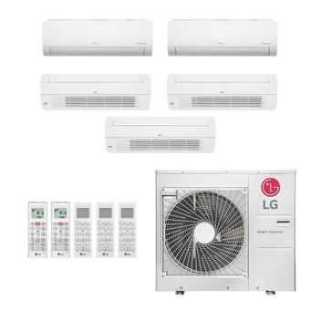 Ar Condicionado Multisplit Penta 72000 Btu(3x18000+2x9000) Quente/frio - Inverter - LG - 220v - Amnw18gttc0 Amnw09gsaa1 / Z5uw48gfb1
