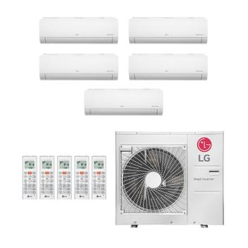 Ar Condicionado Multisplit Penta 63000 Btu(3x9000+12000+24000) Quente/frio - Inverter - LG - 220v - Amnw24gska1 Amnw12gsja1 Amnw09gsaa1 / Z5