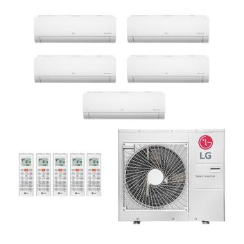 Ar Condicionado Multisplit Penta 54000 Btu(4x9000+18000) Quente/frio - Inverter - LG - 220v - Amnw18gska1 Amnw09gsaa1 / Z5uw48gfb1