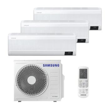 Ar Condicionado Multisplit Tri 27000 Btu(3x9000) Quente/frio - Inverter - Samsung - 220v - Aj025anapkh / Aj068axj3kh
