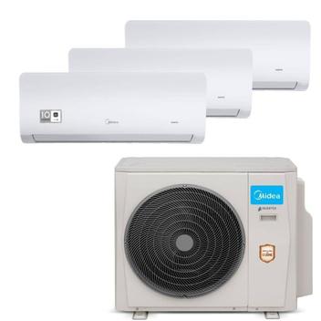 Ar Condicionado Multisplit Tri 30000 Btu(2x9000+12000) Quente/frio - Inverter - Springer Midea - 220v - 42agmsb12m5 42agmsb09m5 / 38mbmta27m5