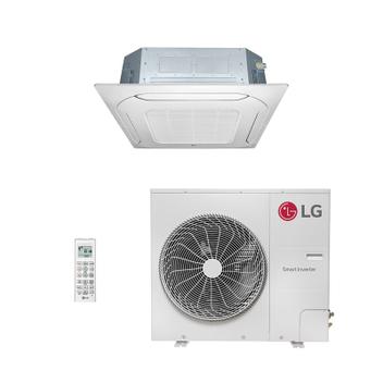 Ar Condicionado Split Cassete 36000 Btu Quente/frio Conect - Inverter - LG - 220v - Zt-w36gnlaa