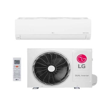Ar Condicionado Split Dual Inverter LG 9000 BTUs modelo S3NQ09AAQAK.EB2GAM1, 220V, design compacto e moderno