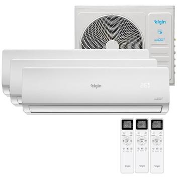 Ar Condicionado Multisplit Tri 36000 Btu(3x12000) Quente/frio - Inverter - Elgin - 220v - Mtqi12c2wb / Mtqe27c2cb