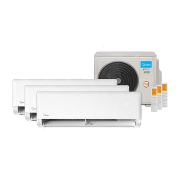 Ar Condicionado Multisplit Tri 33000 Btu(2x12000+9000) Quente/frio - Inverter - Springer Midea - 220v - 42agmsb09m5 42ezmsa12m5 / 38mbmta27m5