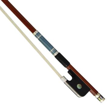 Arco Per Violoncello 4/4 Stile Barocco - In Legno Brasiliano Ed Ebano, Con Crini Di Cavallo Mongolo