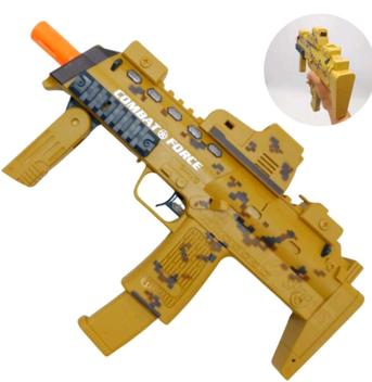 Arma de Combate Brinquedo M4 Blade Gun Realista Colorida Sons AK47 ...