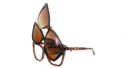 Armação Óculos Sabrina Sato Ss683 C5 - com 2 Clip On- - Armação de