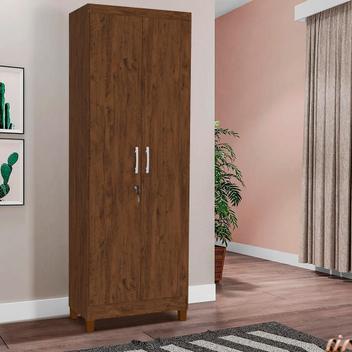 OVY GHbM TAILORED SETUP+BAG ブラウン　茶 Armário Multiuso Com Chave E Fechadura 2 Portas Naturale Viego