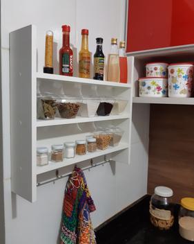 Armário Nicho Porta Temperos Condimento De Parede Mdf - In UDI - Porta ...