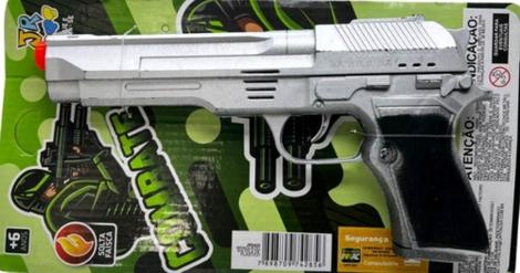 Pistola De Brinquedo Arminha Plástica - Encanto Fantasias loja de