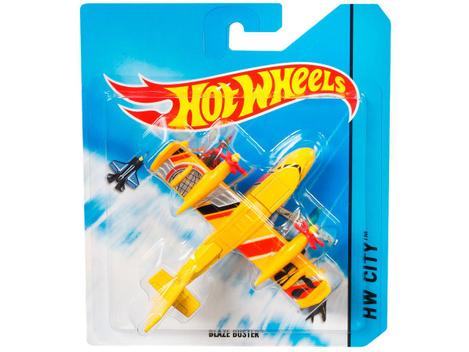 Avião Skybusters Hot Wheels Blaze Buster - Mattel - Aviões e