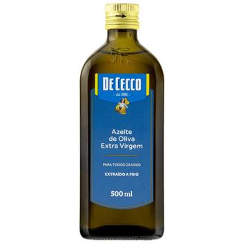 Azeite de Oliva Italiano Extra Virgem De Cecco 500ml - Azeite ...
