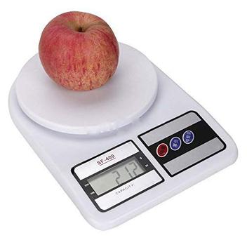 Balança de Cozinha Para Casa Lotteli, Alimentos, Pesar Comida e Fitness de  Alta Capacidade até 10kg Branca - Precisão 1g