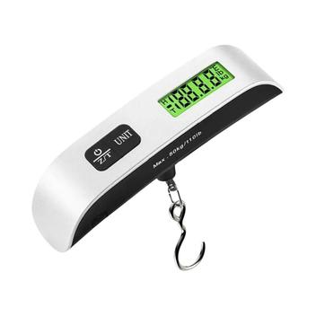 Balança Digital Portátil 50kg/110lb - Mala de Viagem com Gancho ...